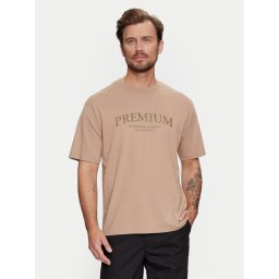 Jack&Jones Póló Jprbluwinston 12255611 Barna Regular Fit