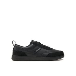 Calvin Klein Sportcipők Low Top Lace Up Lth Mix HM0HM00851 Fekete