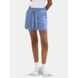 Tom Tailor Denim Szövet rövidnadrág 1040802 Kék Relaxed Fit