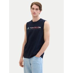 Tom Tailor Trikó 1041866 Sötétkék Regular Fit