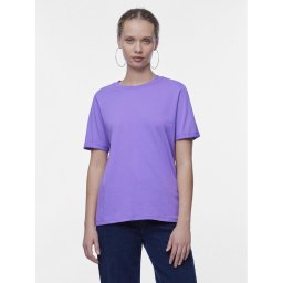 Pieces Póló Ria 17086970 Lila Regular Fit