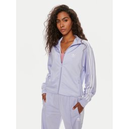 adidas Pulóver adicolor Classics Loose Firebird IP0613 Lila Loose Fit