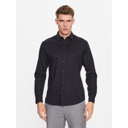 Jack&Jones Ing Gingham 12181602 Fekete Slim Fit