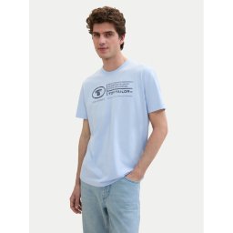 Tom Tailor Póló 1035611 Kék Regular Fit