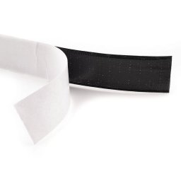 Öntapadós tépőzár horgos 20 mm fekete