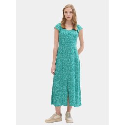 Tom Tailor Denim Nyári ruha 1042000 Zöld Regular Fit