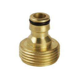 EXTOL PREMIUM kuplung csatlakozó, réz, külsőmenetes; 3/4"