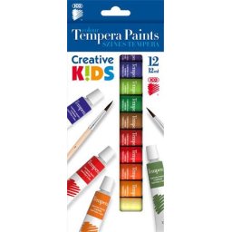 ICO Tempera készlet, 12 darabos, ICO "Creative Kids"