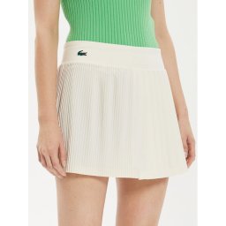 Lacoste Rakott szoknya JF7475 Zöld Regular Fit