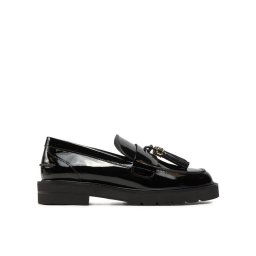 Stuart Weitzman Loaferek Parker Lft Tassel Lf SI706 Fekete