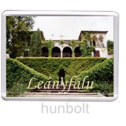 Leányfalu - Sorg-villa hűtőmágnes (műanyag keretes)