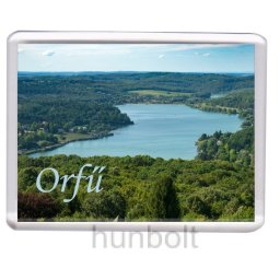 Orfűi-tó hűtőmágnes (műanyag keretes)