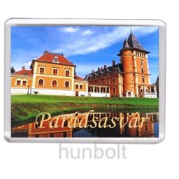 Parádsasvár- Kastélyhotel hűtőmágnes (műanyag keretes)