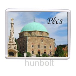 Pécs-Dzsámi hűtőmágnes (műanyag keretes)