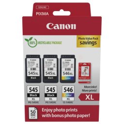 Canon PG-545-XL (8286B015) - eredeti patron, black + color (fekete + színes)