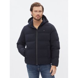 Tommy Hilfiger Pehelykabát MW0MW33958 Sötétkék Regular Fit