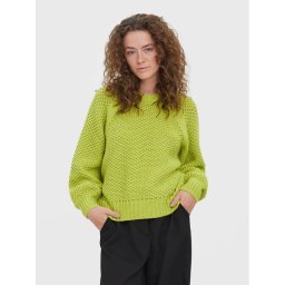 Vero Moda Sweater Vertie 10271197 Zöld Relaxed Fit
