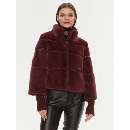 Patrizia Pepe Szőrme 2O0107/E5T7-M473 Bordó Regular Fit