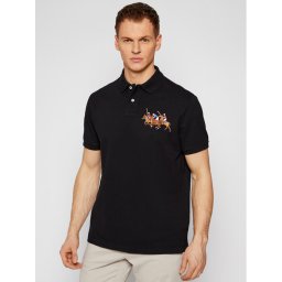 Polo Ralph Lauren Pólóing Classics 710814437001 Fekete Slim Fit