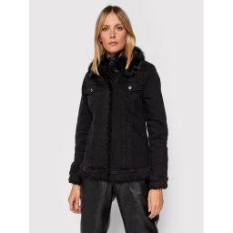 Liu Jo Farmer kabát UF1108 D4418 Fekete Regular Fit