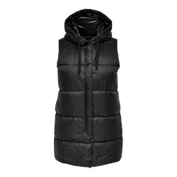 ONLY Carmakoma Mellény 15307381 Fekete Regular Fit