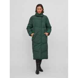 Vila Pehelykabát Louisa 14075116 Zöld Relaxed Fit