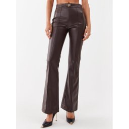 Liu Jo Műbőr nadrág CF3030 E0624 Barna Wide Leg