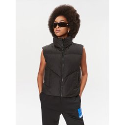 KARL LAGERFELD Mellény 235W1501 Fekete Regular Fit