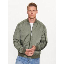 s.Oliver Bomber dzseki 2126485 Zöld Regular Fit