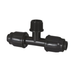 LPE T-idom 20mm x 3/4' x 20mm KM kúpos IT - Külső menetes csatlakozó