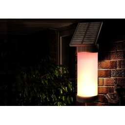 Vezeték nélküli napelemes 100 LED-es kerti lámpa