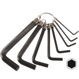 EXTOL CRAFT imbuszkulcs klt.; 10 db, (H2-2,5-3-4-5-6-8-10-12-14 mm)