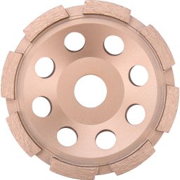 EXTOL INDUSTRIAL gyémántcsiszoló korong; 125mm×22,2mm, egysoros