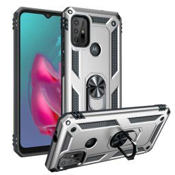RING Védőtok Motorola Moto G10 / G20 / G30 ezüst