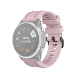 SZILIKON pánt Garmin Fenix 6S / 6S Pro / 6S zafír rózsaszín