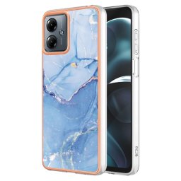 IMD MARBLE Védőburkolat Motorola Moto G14 BLUE