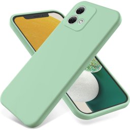 RUBBER Motorola Moto G84 5G zöld védőburkolat
