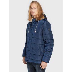 Blend Pehelykabát Outerwear 20714383 Sötétkék Regular Fit