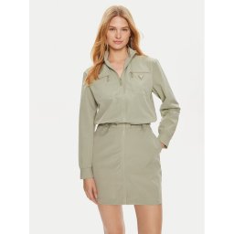 Guess Hétköznapi ruha Aurelie V4YK01 WG982 Zöld Regular Fit
