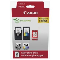 Canon PG-560 (3713C008) - eredeti patron, black + color (fekete + színes)