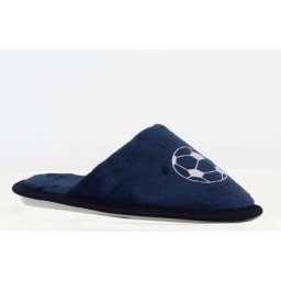 Textil papucs Foci labdás