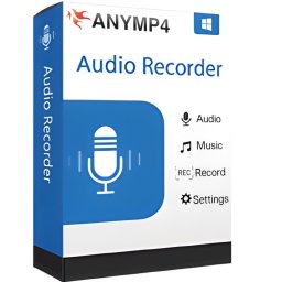 AnyMP4 Audio Recorder (1 eszköz / 1 év) (Elektronikus licenc)
