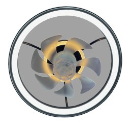Modern Desing Ventilátoros Mennyezeti LED lámpa - 03