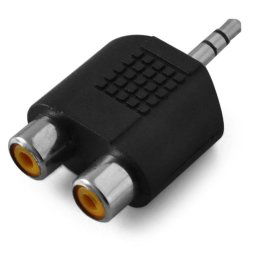 Auna Sztereó RCA csatlakoz pre 3,5 mm Jack adapter (CJ-804)
