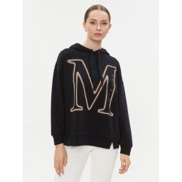 Max Mara Leisure Pulóver Salice 2339260336650 Sötétkék Regular Fit