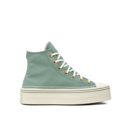 Converse Tornacipő Chuck Taylor All Star Modern Lift Platform Crafted Stitching A07547C Zöld