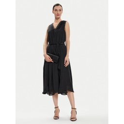DKNY Hétköznapi ruha P4EBTX69 Fekete Regular Fit