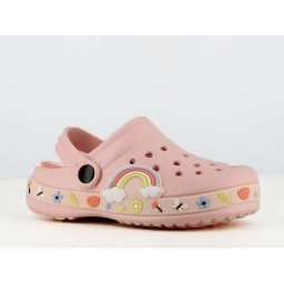 Clog papucs szivárvány mintás