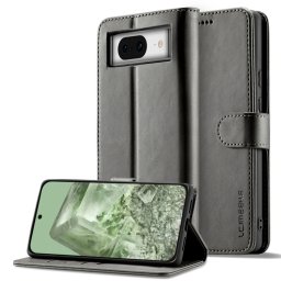 IMEEKE Wallet-tok a Google Pixel 8a telefonhoz, szürke