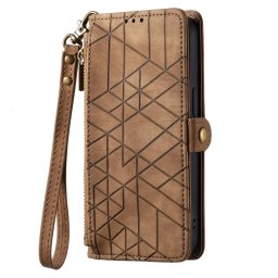 GEOM Wallet tok Google Pixel 8a telefonhoz, barna